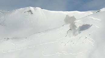 Avalanche Control Blasting